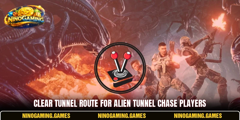 Clear tunnel route for Alien Tunnel Chase players