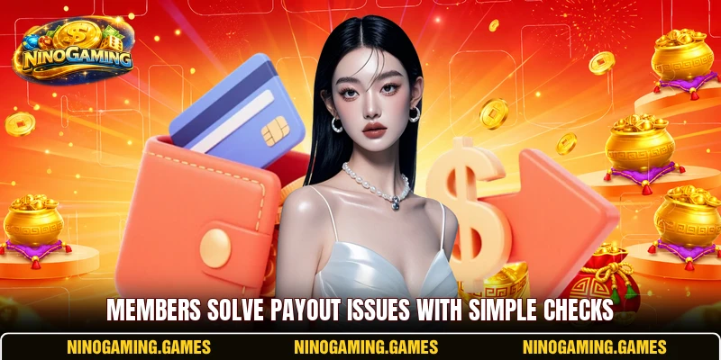 Members solve payout issues with simple checks Members solve payout issues with simple checks