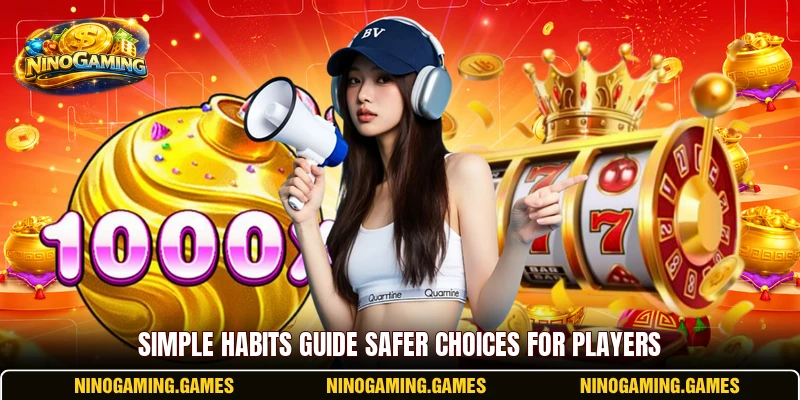 Simple habits guide safer choices for players