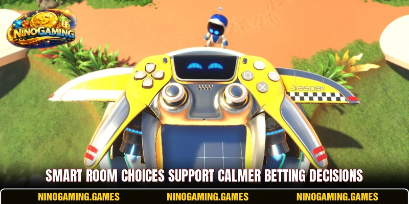 Smart room choices support calmer betting decisions