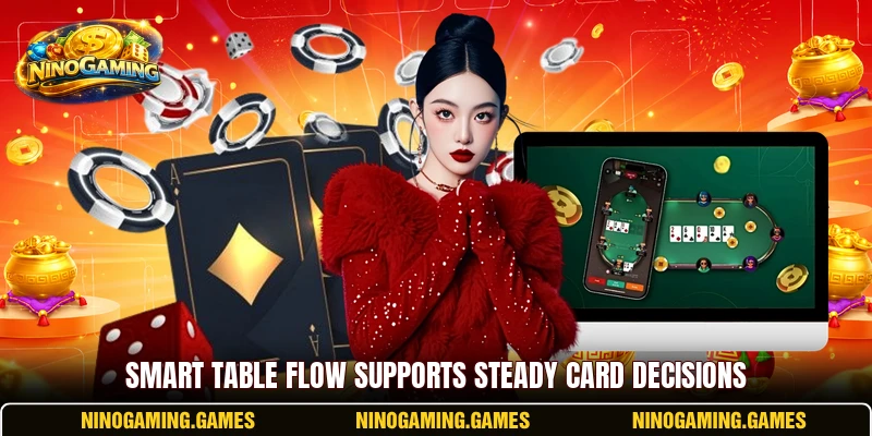 Smart table flow supports steady card decisions Smart table flow supports steady card decisions